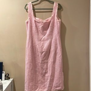 Escada Pink tweed suit/dress Set